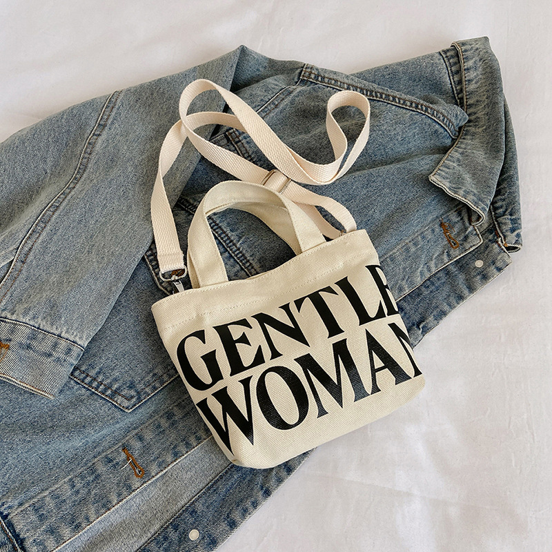 Gentle Woman Bag 2023 - Stylish & Portable Canvas Tote