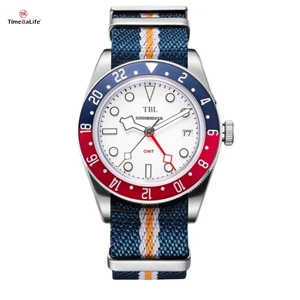 OEM Factory Hot Sale GMT Watches 316L Stainless Steel Top Brand Luxury Luminous Diving 50M Men's Quartz Movement Watches