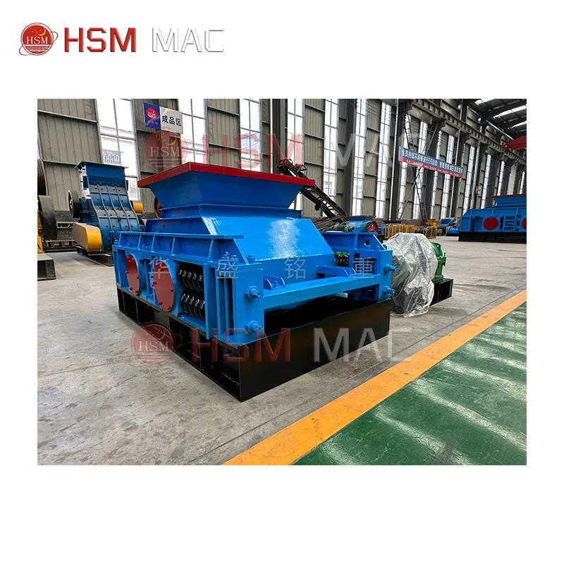 HSM China Factory Price Roller Crusher Discharge Size Adjustable Tooth Roller Crusher for Coal Limestone Gravel