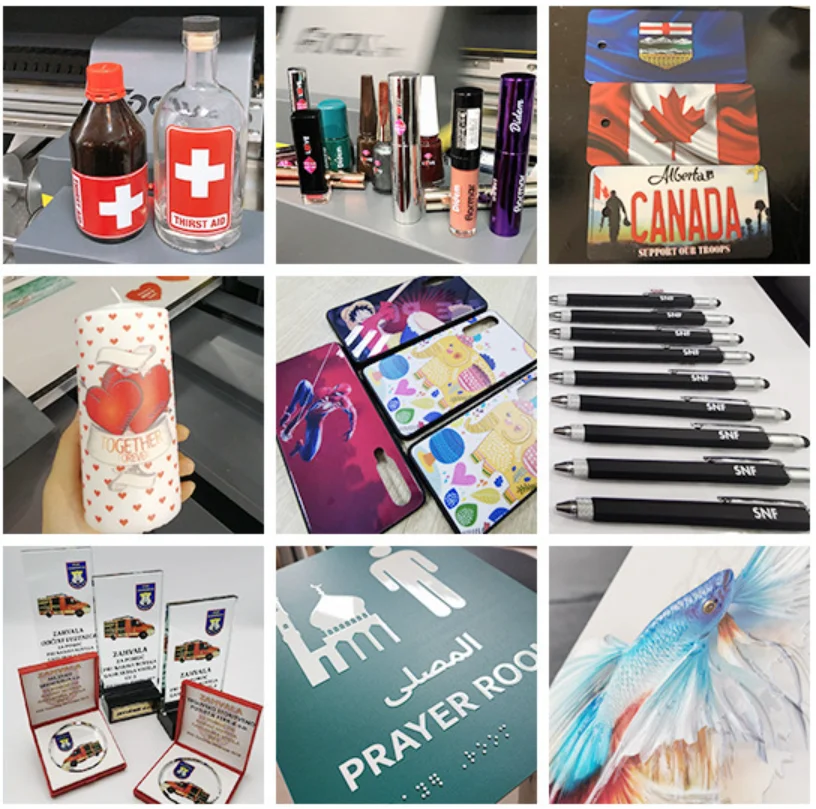 Digital Ink Jet Uv Direct to Dtf Film Printer Pvc Shrink Film Label Printing Machine with White Varnish Color Vacuum Worktable