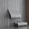 Motif noir ton gris [rainure tridimensionnelle]]40*300cm