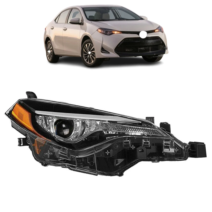 car accessories usa version LED Headlamps For 2017 2018 Toyota Corolla L LE Eco Sedan Headlights others car light accessories