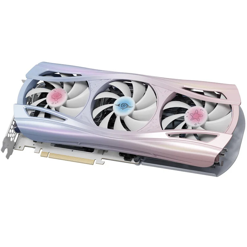 Yeston Sakura Atlantis RX 9070 XT 16G GDDR6 Graphics Card for