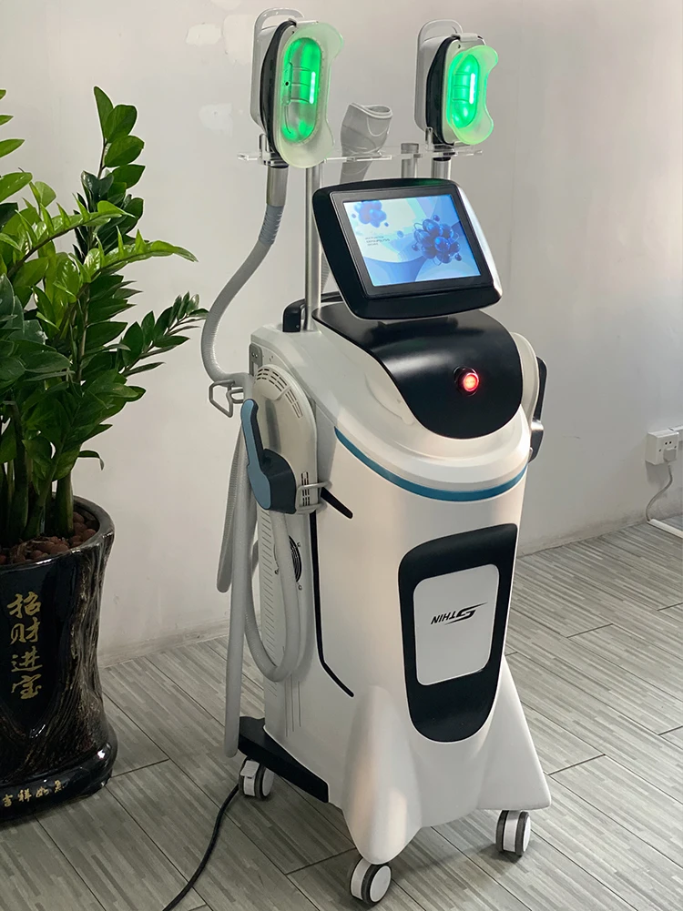 Cryo Fat Freezing Machine For Double Chin Treatment And Weight Loss Not Any Incisions Or Damage To The Skin / Cryo Fat Freezing Machine / Fat Freezing Slimming / Easy To Operate Thorough Temperature Control Treatment Time Setting Automatic And Manual Functions Precise Control Of Vacuum Product