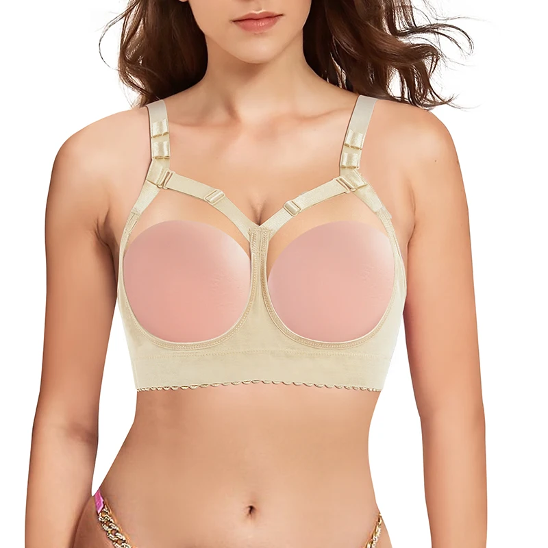 Recovery Shaper Tops Medical Grade Compression Bra Post Surgery Breast Augmentation Bra