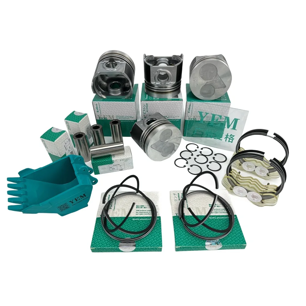 Replaces 1204E-E44TA 903-27 4.236 3.152 Piston Kit for Perkins Standard Size Engine Parts 2