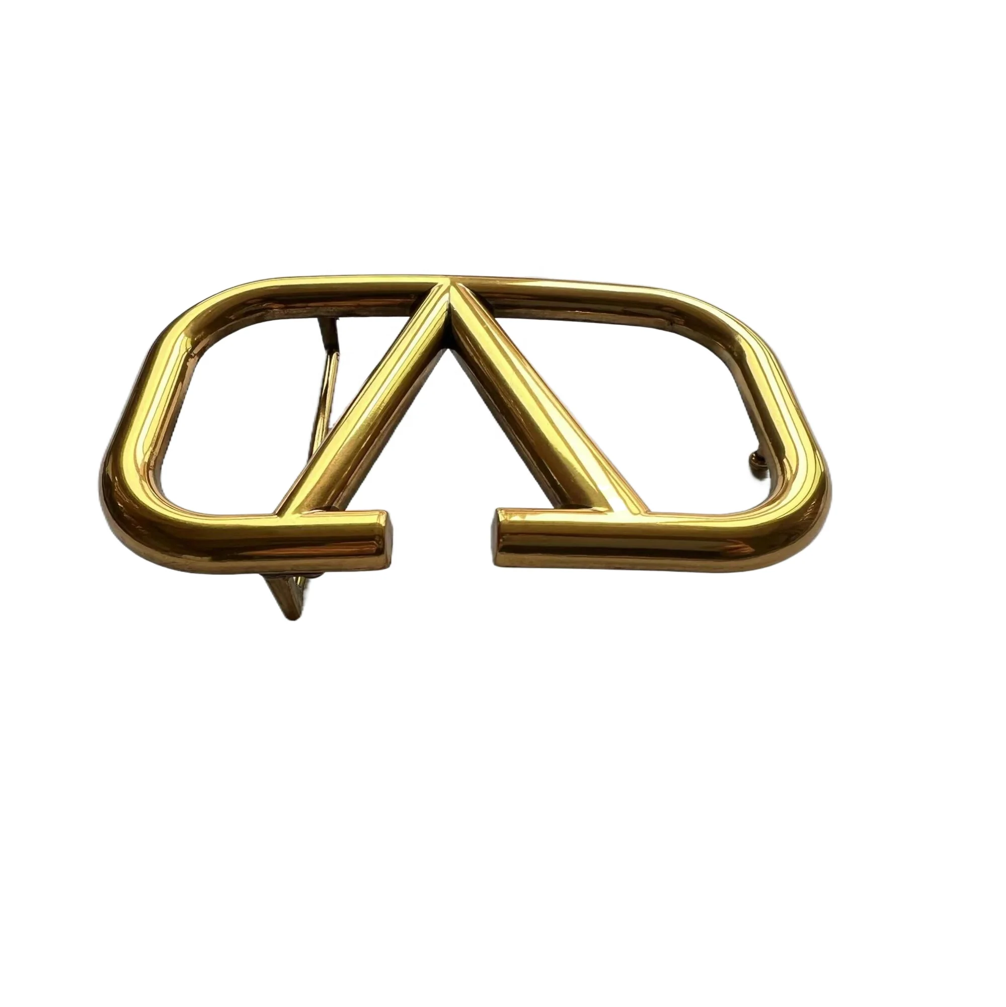 Большие широкие скользящие пряжки роскошные дизайнерские индивидуальные для ремней дам из сплава золотого цвета любой другой