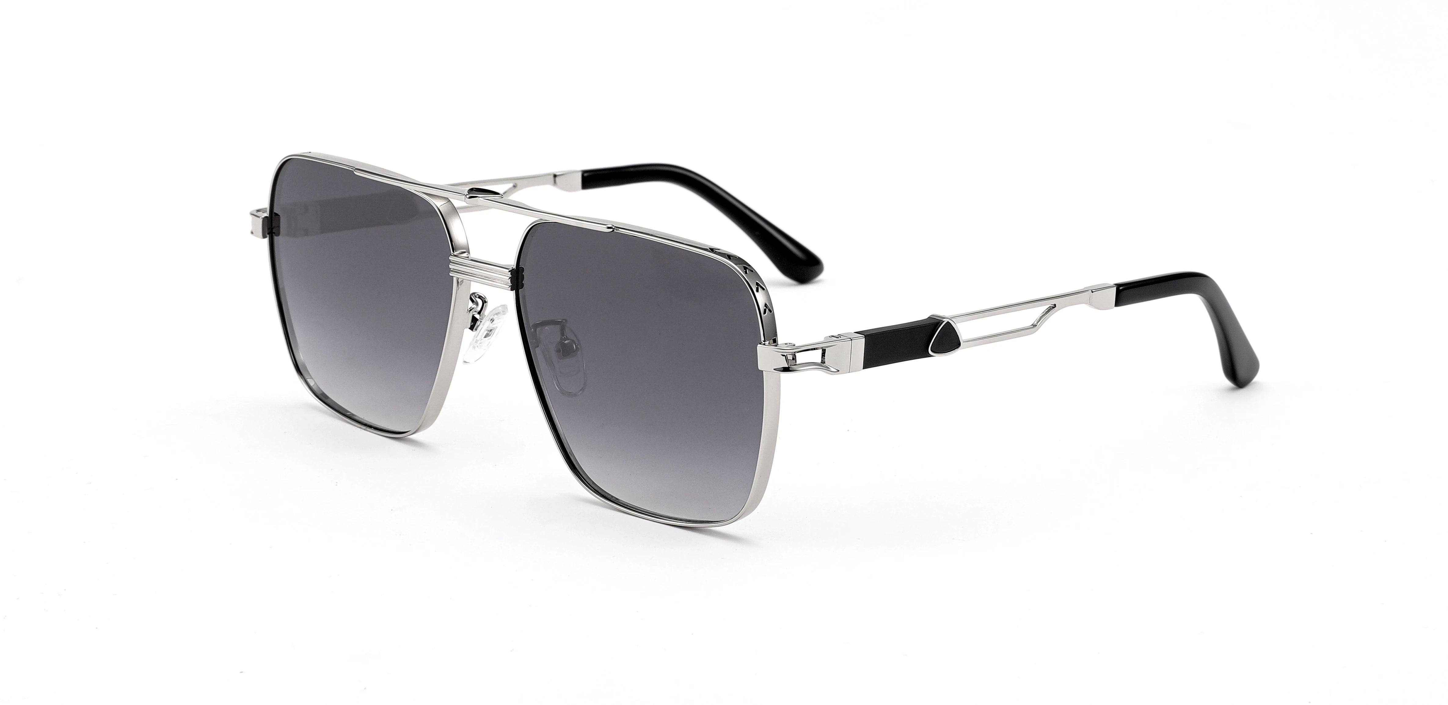 Oversize Square Aviator Sunglasses Polarized Metal Frame UV400 Driving PRIVEL XXL Size Extra Large Square Aviator Polarized  main image 4