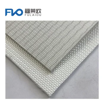 High quality with low price 3.0mm white double-sided fibre pvc conveyor belt