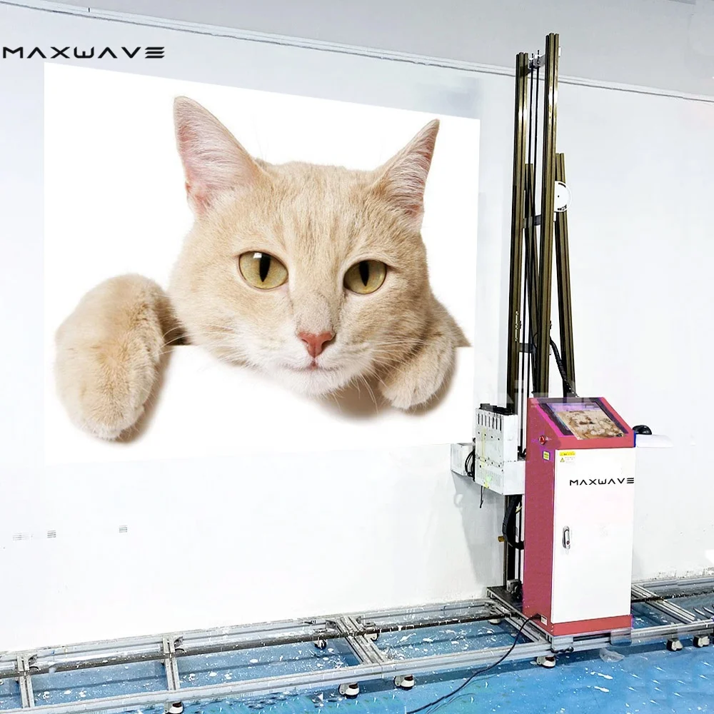 Wide Format Wall Paper Mural Printing Machine Vertical UV Wall Printer