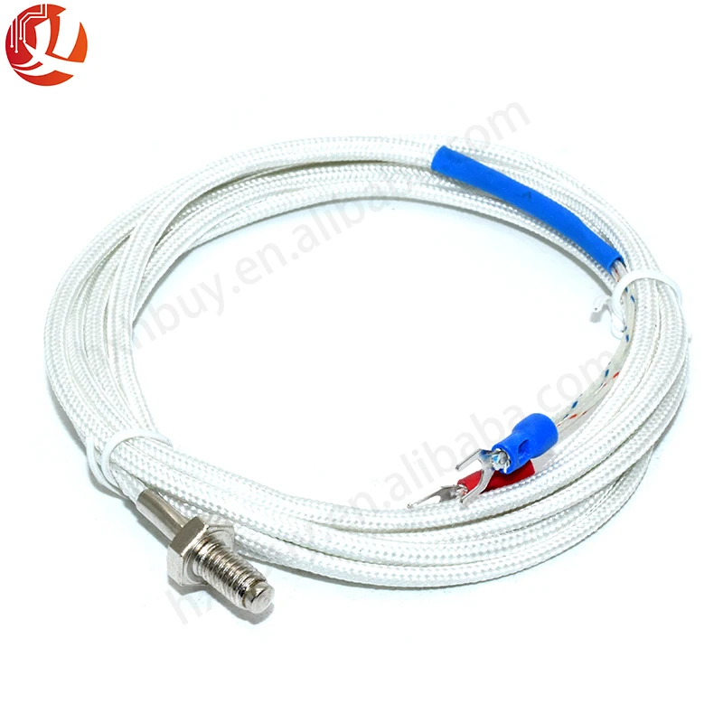 M6 Screw Temperature Sensor Thermocouple K Type With 2m Cable - Buy ...