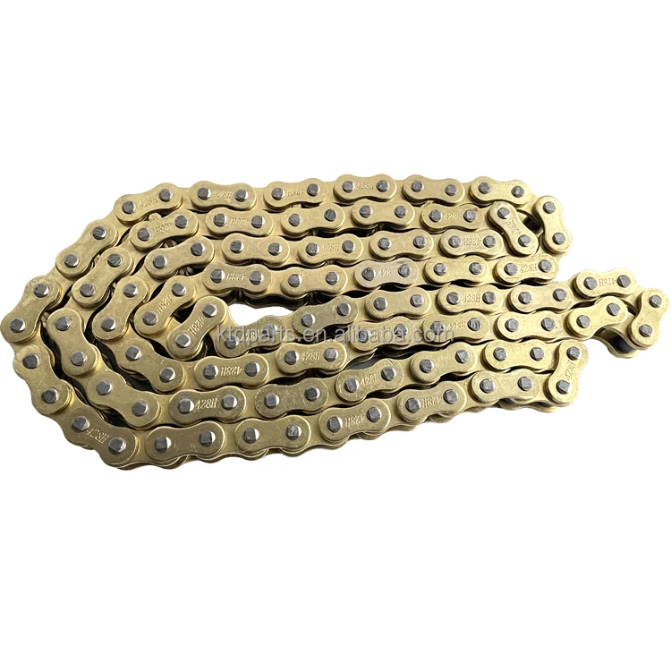 KTD High Quality Colored Roller Chain 428H 420H 428 420 Motorcycle Chain
