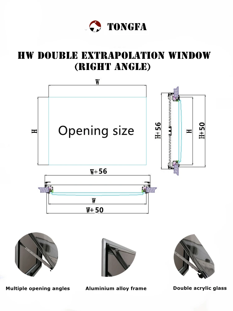 2022 new popular rv new design caravan window for sale caravan accessories