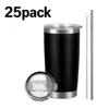 20oz black tumbler