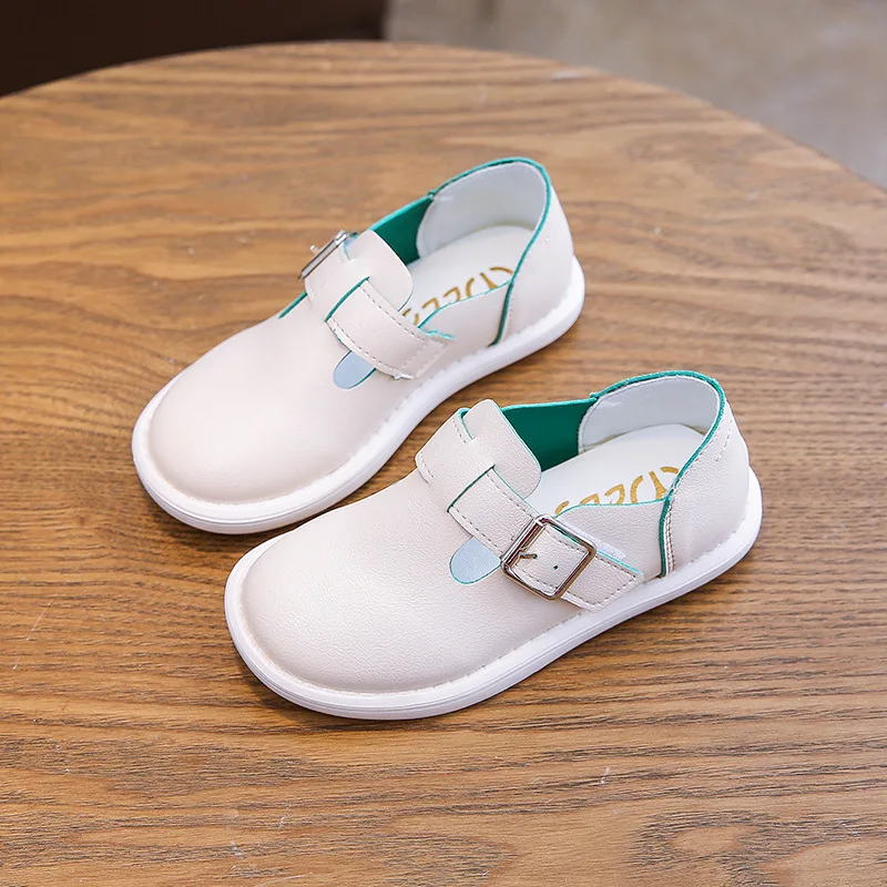 Продавцы продают новейший дизайн, мягкая подошва, повседневная обувь, кожаная детская обувь для девочек