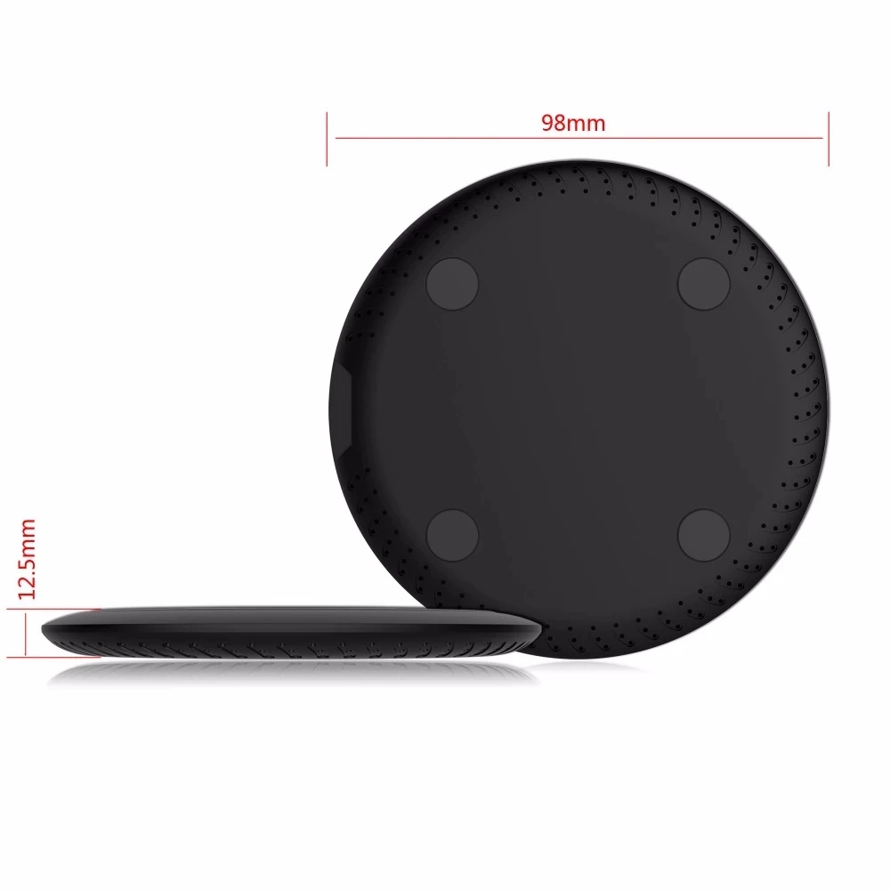 Fast Charging 15W Portable Wireless Charger Battery Charger For Android Personalized Wireless Charging Pad_voghion.com