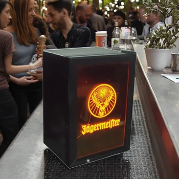 Jagermeister Fridge - 21L Mini Display Cooler for Supermarket