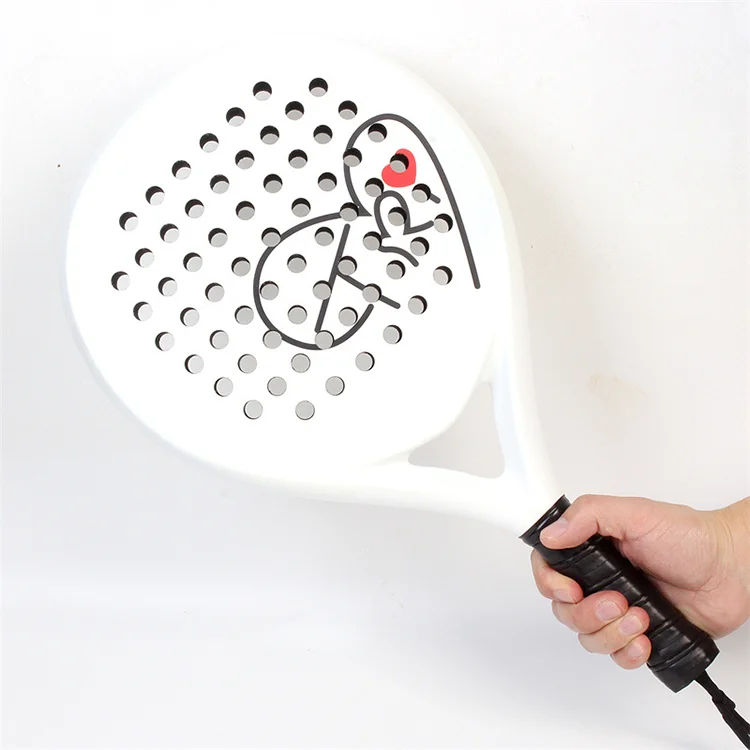 High Quality Custom Print Padel Tennis Racket USAPA  Approved Paddleball Racquets details