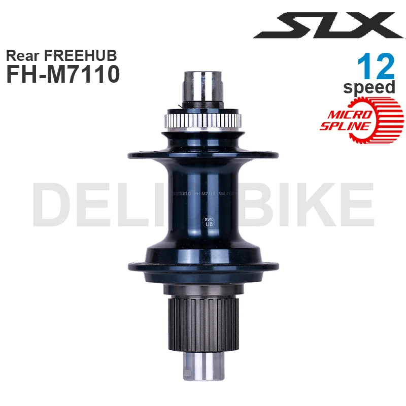SHIMANO SLX HB-M7110 HB-M7110-B Front Hub & FH-M7110 Rear Freehub