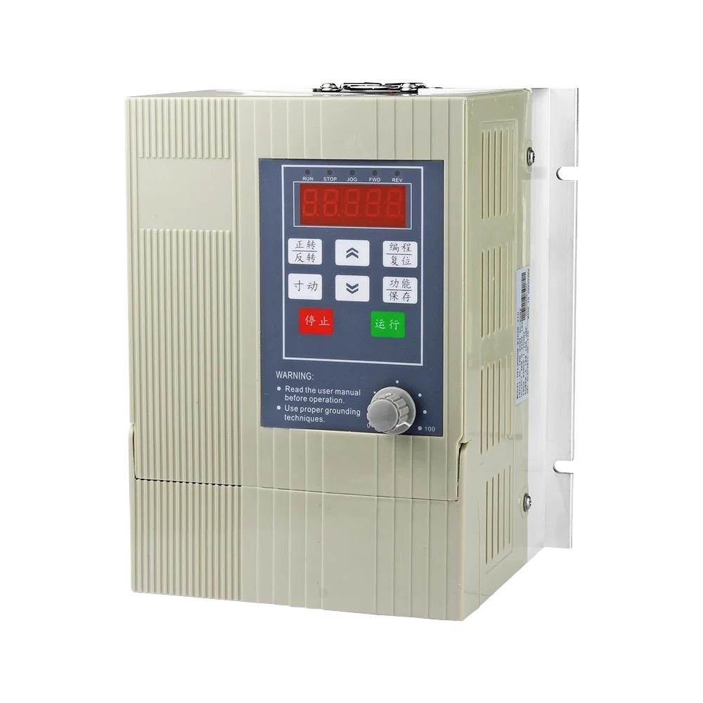 Variable Fruquency Drive Converter VFD 220V Single Phase to 3 Phase 380V Inverter