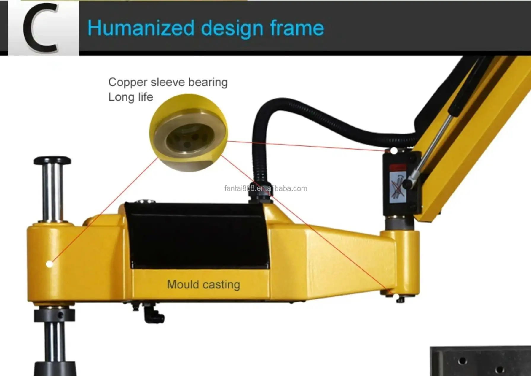 Auto Thread Tapper M16 Servo Motor Tapper Thread Tapping Machine Automatic Oiling and Air ...