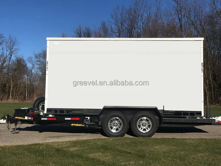 High Quality Hydraulic Tilt Trailer Tilt Deck Trailer For Sale Tilt Bed Trailers For Sale 10t