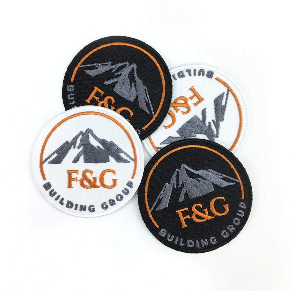 Wholesale Custom Cheap High Quality Twill Embroidery Blank Patch For