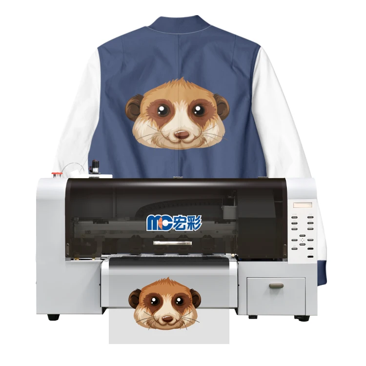 Digital A3 DTF Printer for Logo T Shirt Tshirt Canvas Bags Textil Printing Machine