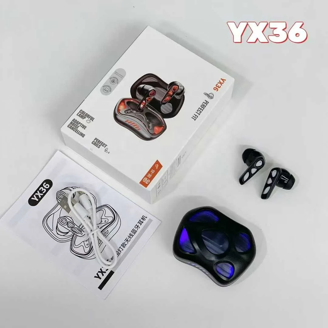 YX36 AI Translator Earbuds - Portable Wireless Headphones