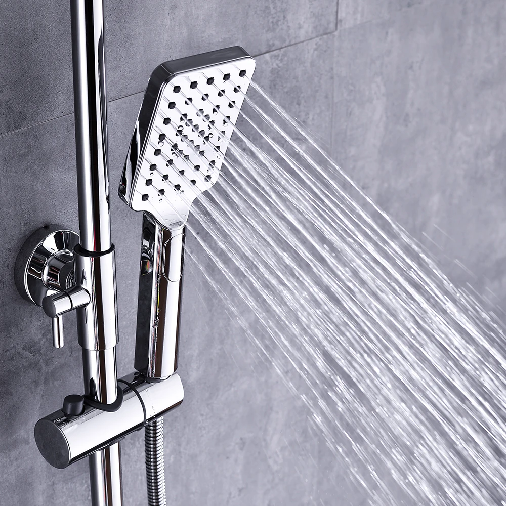 Интеллектуальные Смесители Для ванны и душа с регулируемой температурой цифровым дисплеем