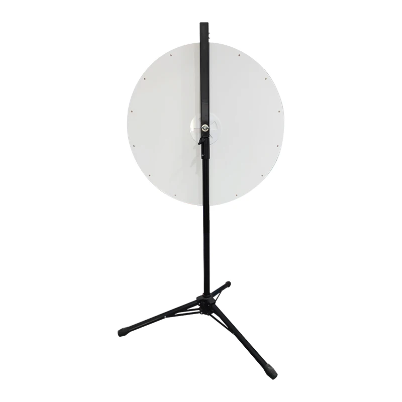 Custom PVC Dry Erase Entertainment Game Colorful Turntable Lucky Wheel of Fortune With Custom Printing for Billboards