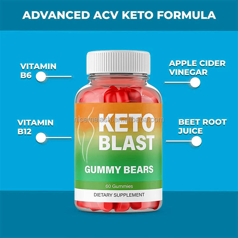 Private Label Bear Keto Blast Gummies Cleanse & Detox Healthy Weight