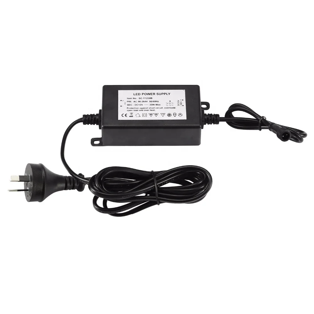 Transformateur LED 100W 90-264V / DC12V Étanche IP67