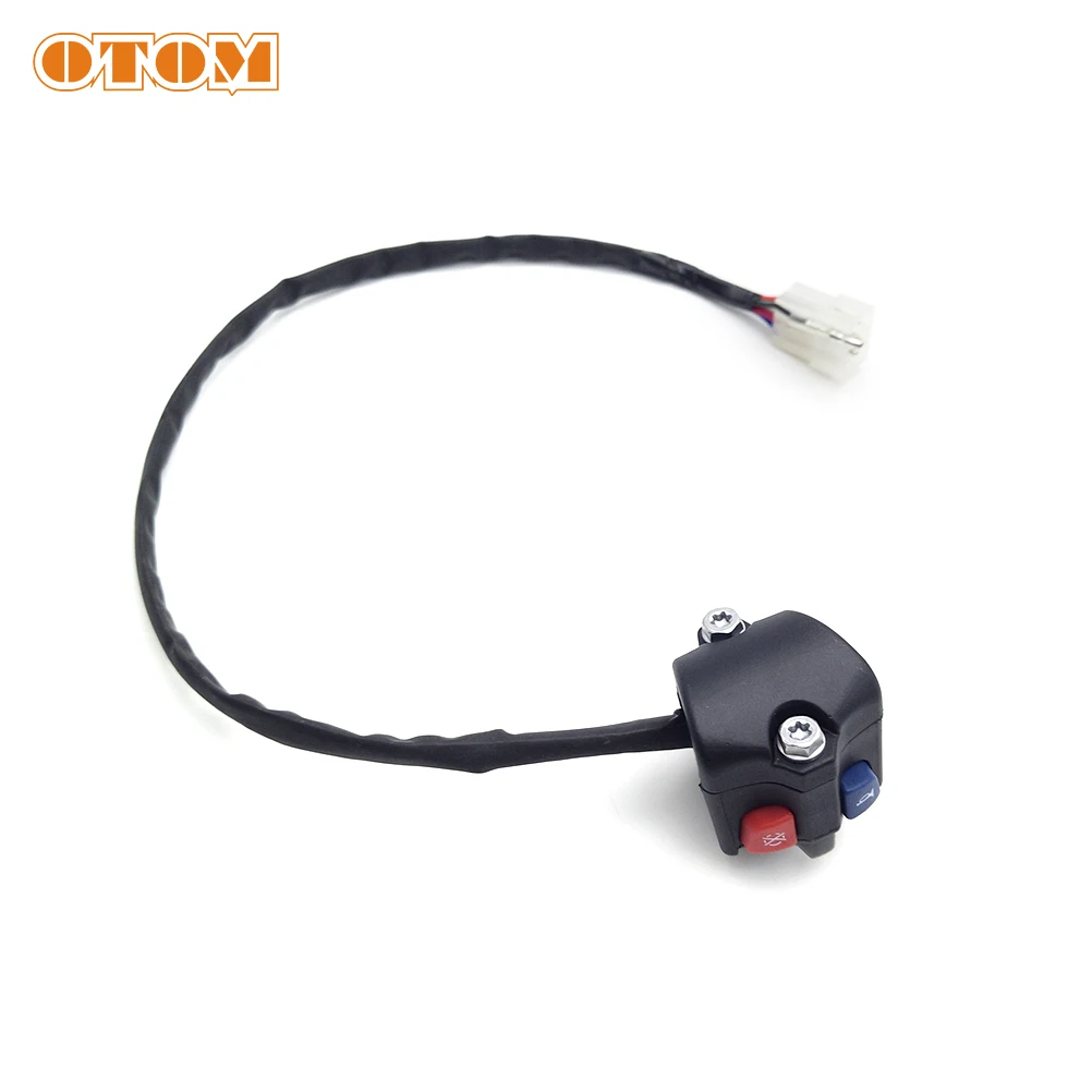 OTOM Motorcycle Enduro EXC EXCF XCW Dirt Bike Combination Headlight Beam Horn Engine Stop Kill Switch for KTM