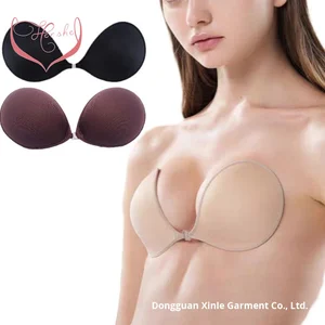 Women's Lightweight Breathable Seamless Push-Up Bra Strapless One-Piece Invisible Design Ultra-Thin Intimates Accessory