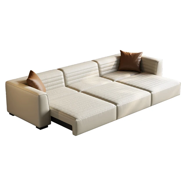 Living room sofa bed home folding retractable sofa small multi-functional electric sofa