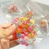 ลูกบอลเขย่ารูปน้ำแข็งสีสันสดใส ขนาด 6 ซม.