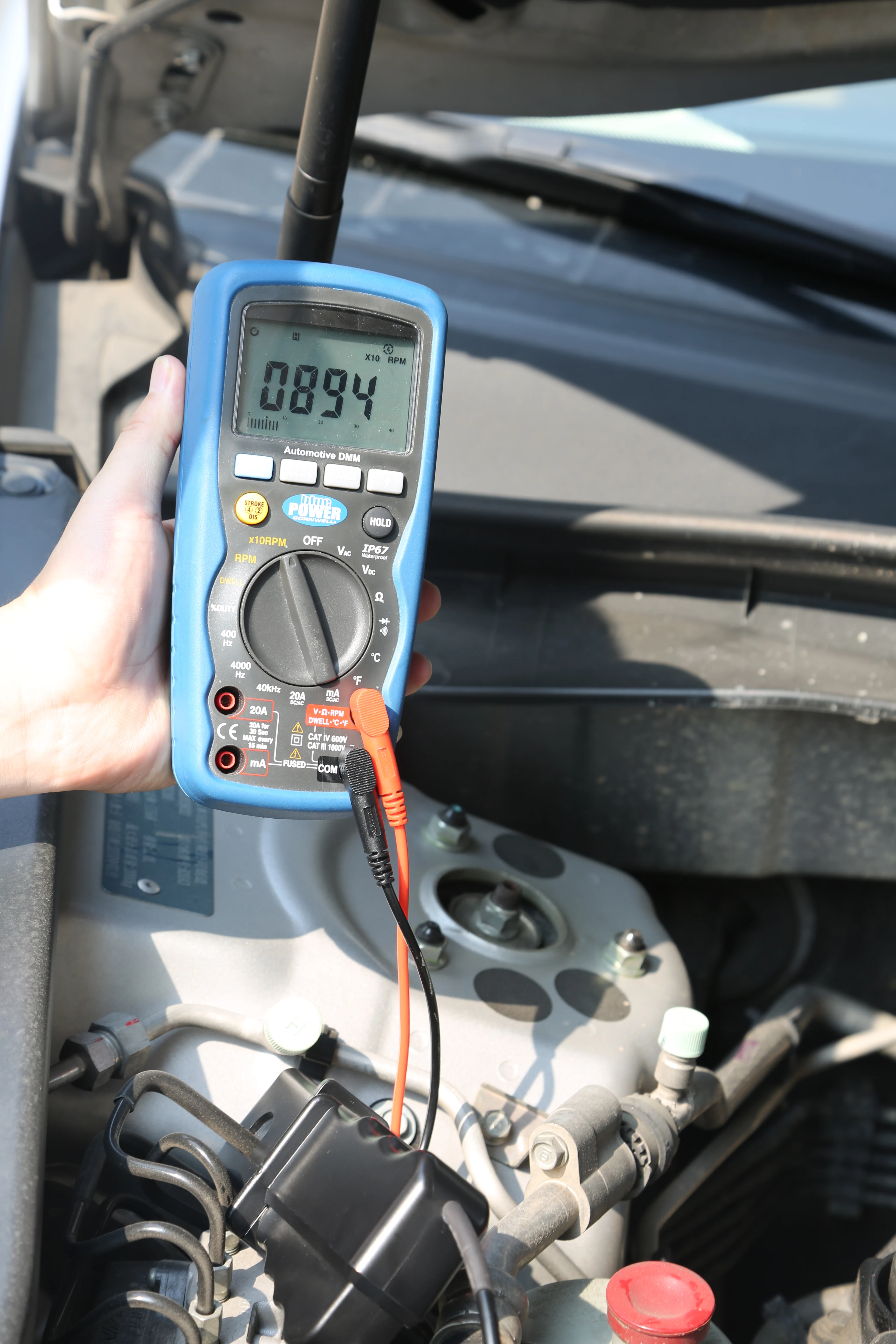 CEM AT-9906DIS  3200 with Analog Multi-functions Auto-ranging Automotive Digital Multimeter with RPM