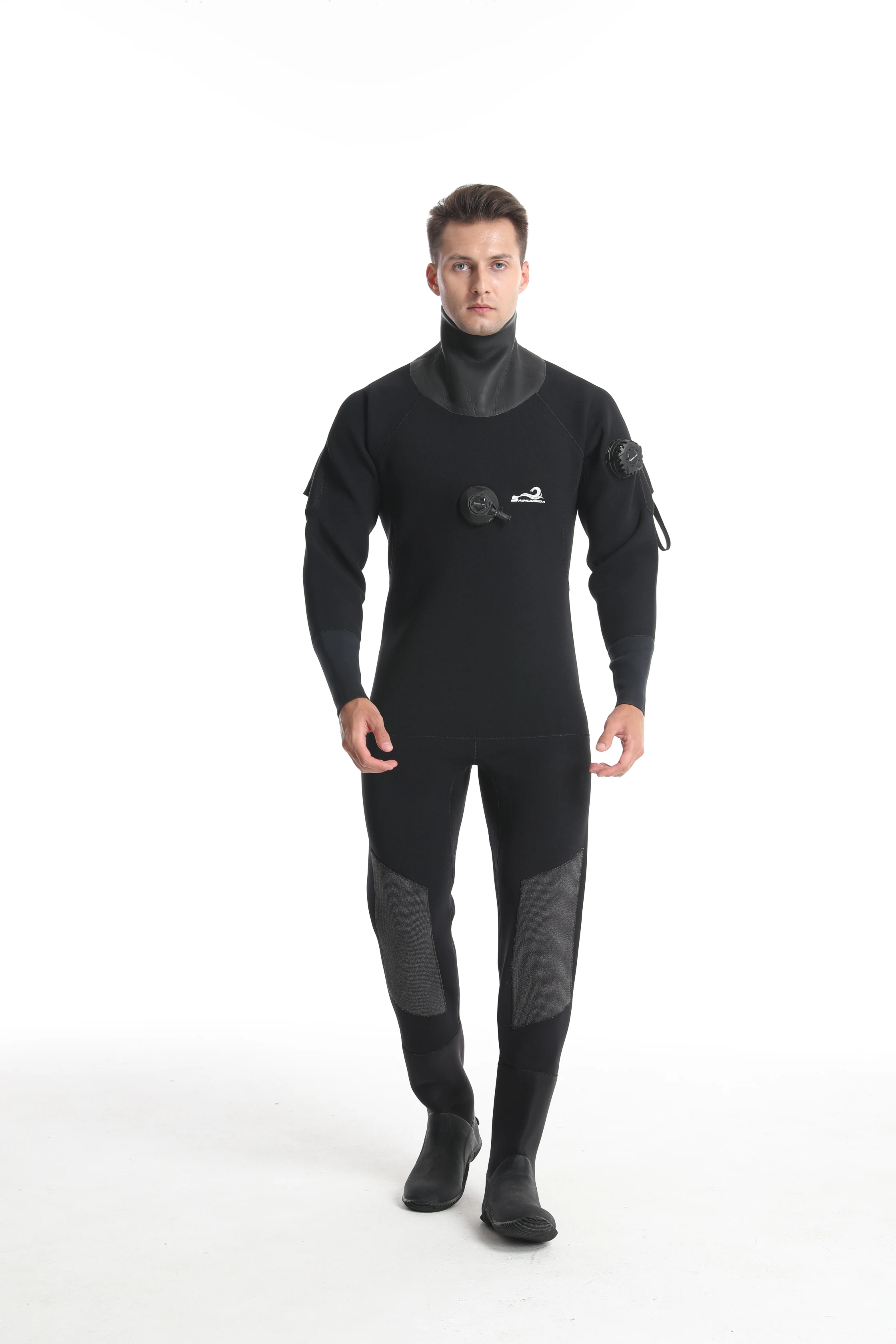 Professional Factory Custom Drysuit Long Sleeve Top Men Deeping Diving