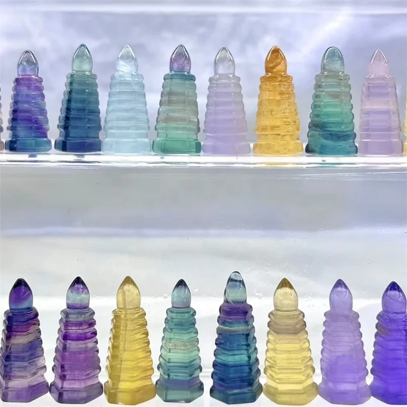 天然石　水晶　文昌塔　風水　縁起物　３点まとめて　Ｖ　6874 天然石 水晶 文昌塔 風水 縁起物 3点まとめて V 6874