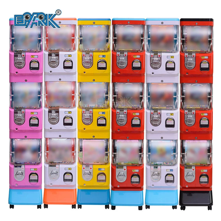 Coin Operated Game 3 Layers Twist Egg Toy Gashapon Capsule Toys Gashapon Machine Toy Capsule Vending Machine for Store