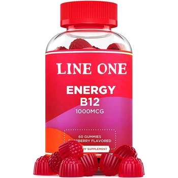Daily Energy Gummy Caffeine Free Vitamin B12 energy supplement capsule tablets gummies