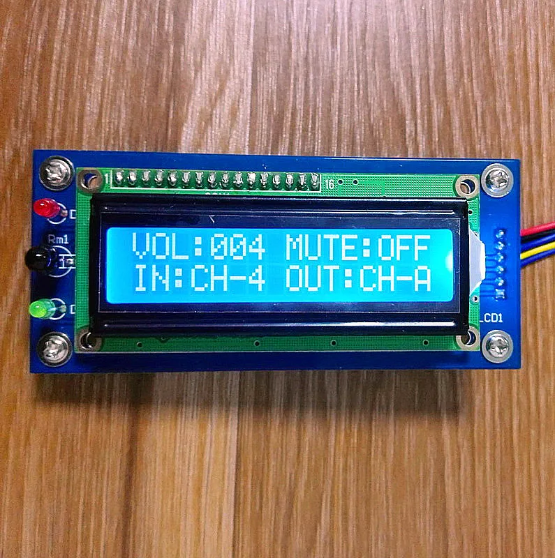 Infrared Volume Potentiometer Remote Control Relay Board
