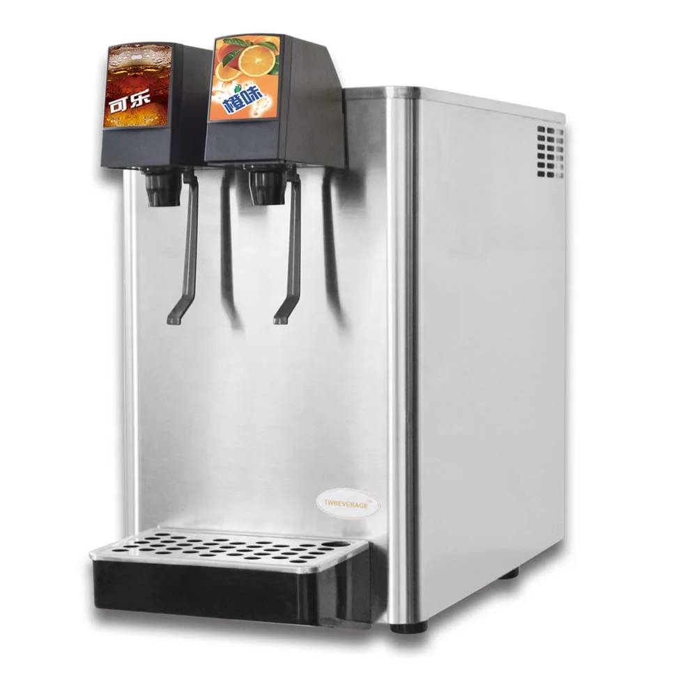 2 Flavors Baginbox Post Mix Soda Fountain Dispenser For Juice And