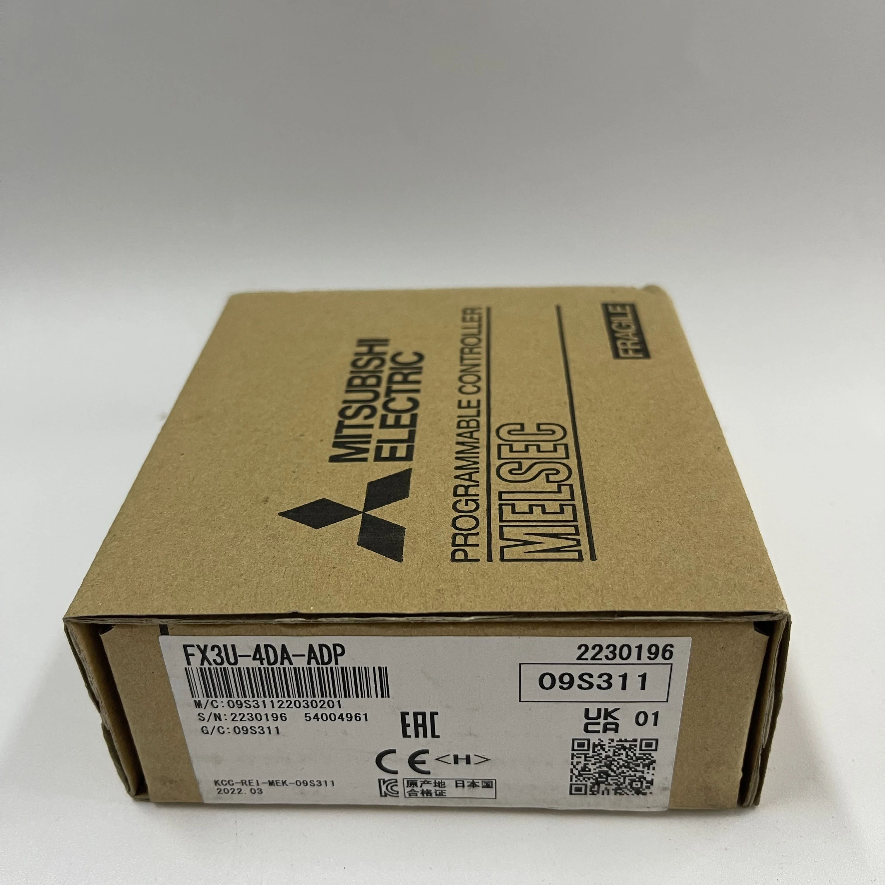 Mitsubishi PLC Analog Output Module FX3U-4DA-ADP