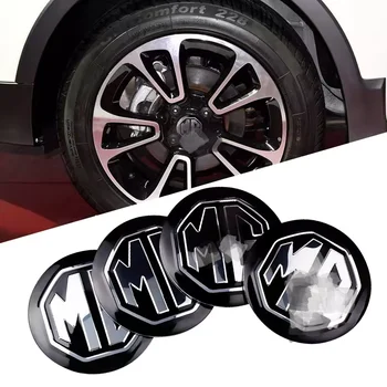 Automotive accessories Customized multiple logo decorative plastic cover Standard 56mm MG hub center c ap Rim cover