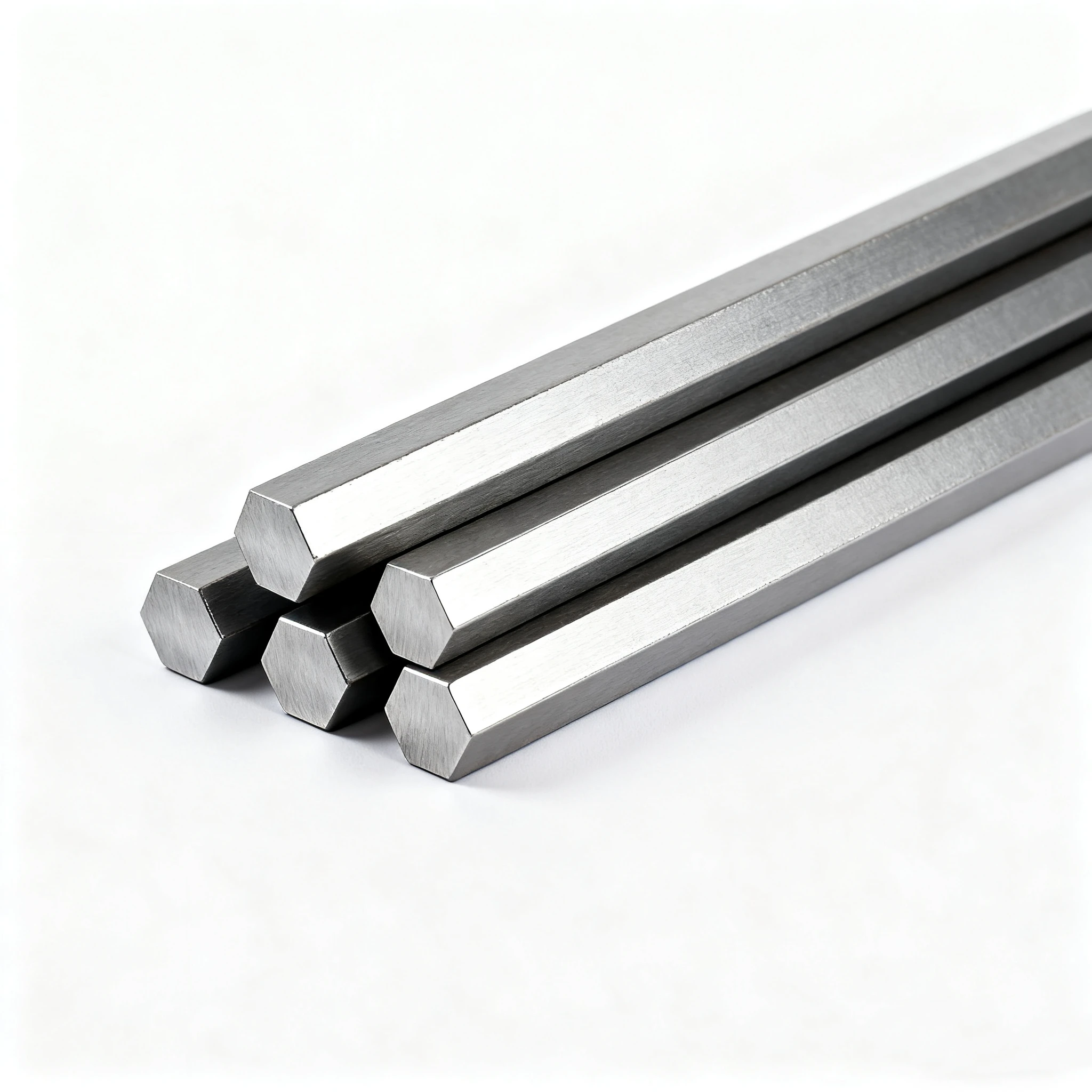 Peeled and Straightened Hex Rod High Hardness and Smooth Surface for CNC Lathe Processing Carbon Steel Hexagonal Bar