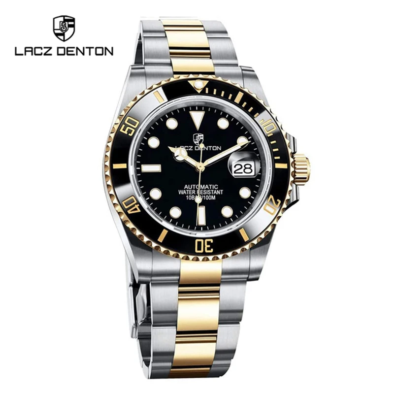 Lacz Denton 9104 Automatic Multifunction Chronograph Watch