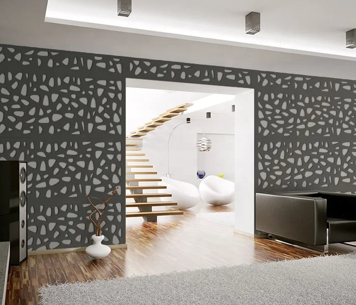 Perforated Panels As Wpc Decorative Screen for Wall Decorations Wpc Room Divider and  Garden Wpc Fencing