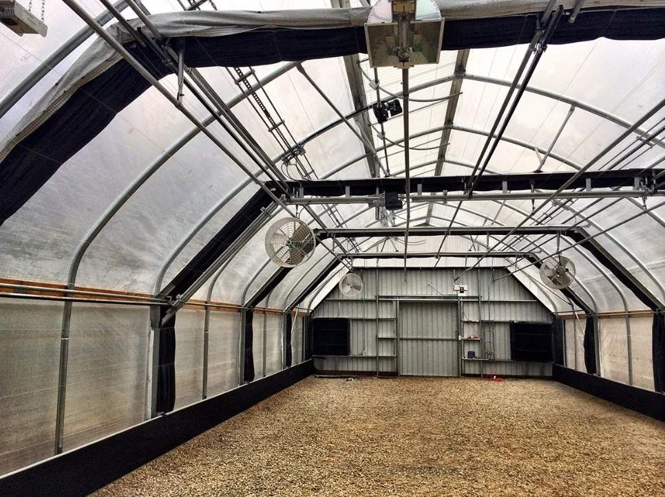 Cheap Pe Agricultural Green Houses Tunnel Plastic Film Blackout Light